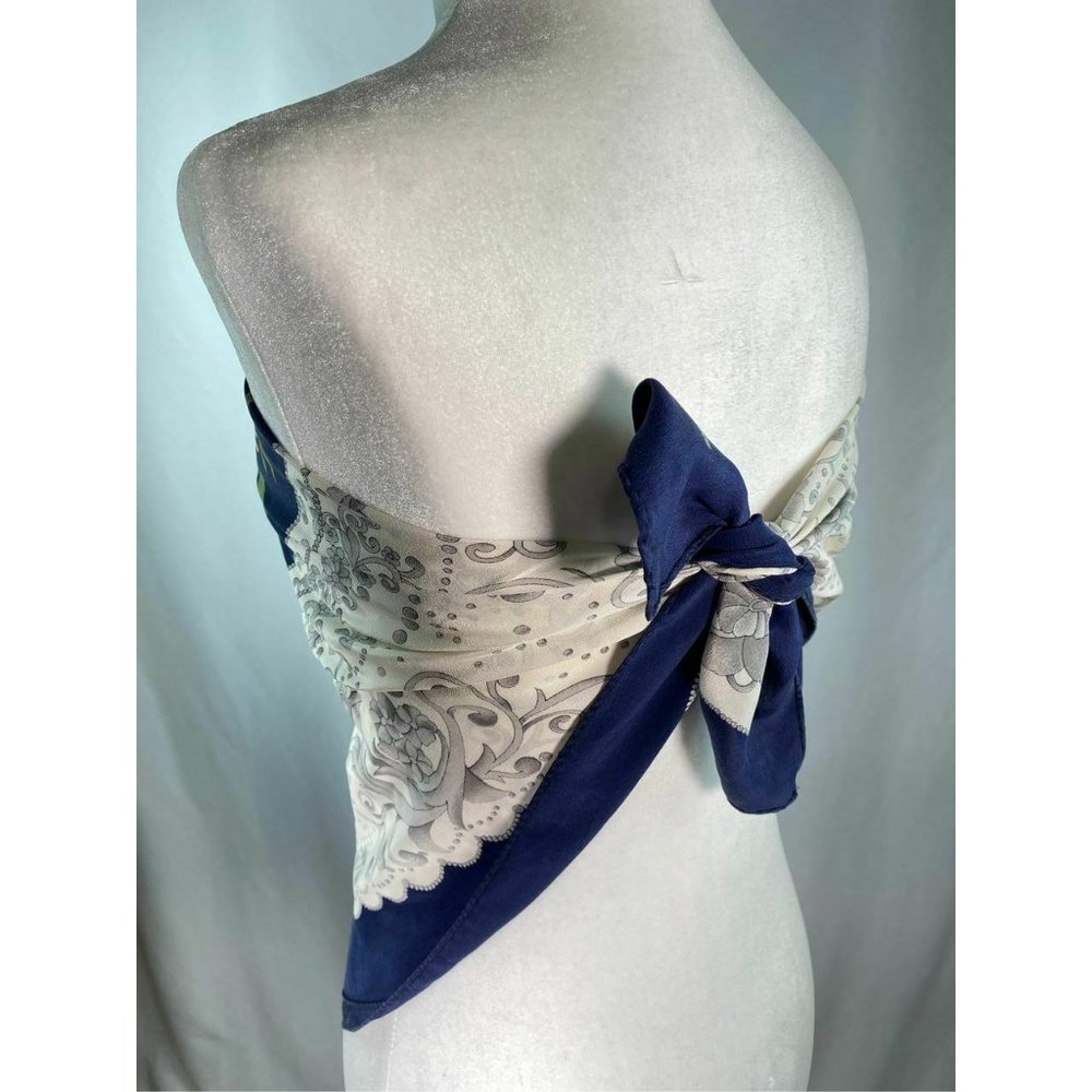 Christian Dior floral scarf - Picture 4 of 5